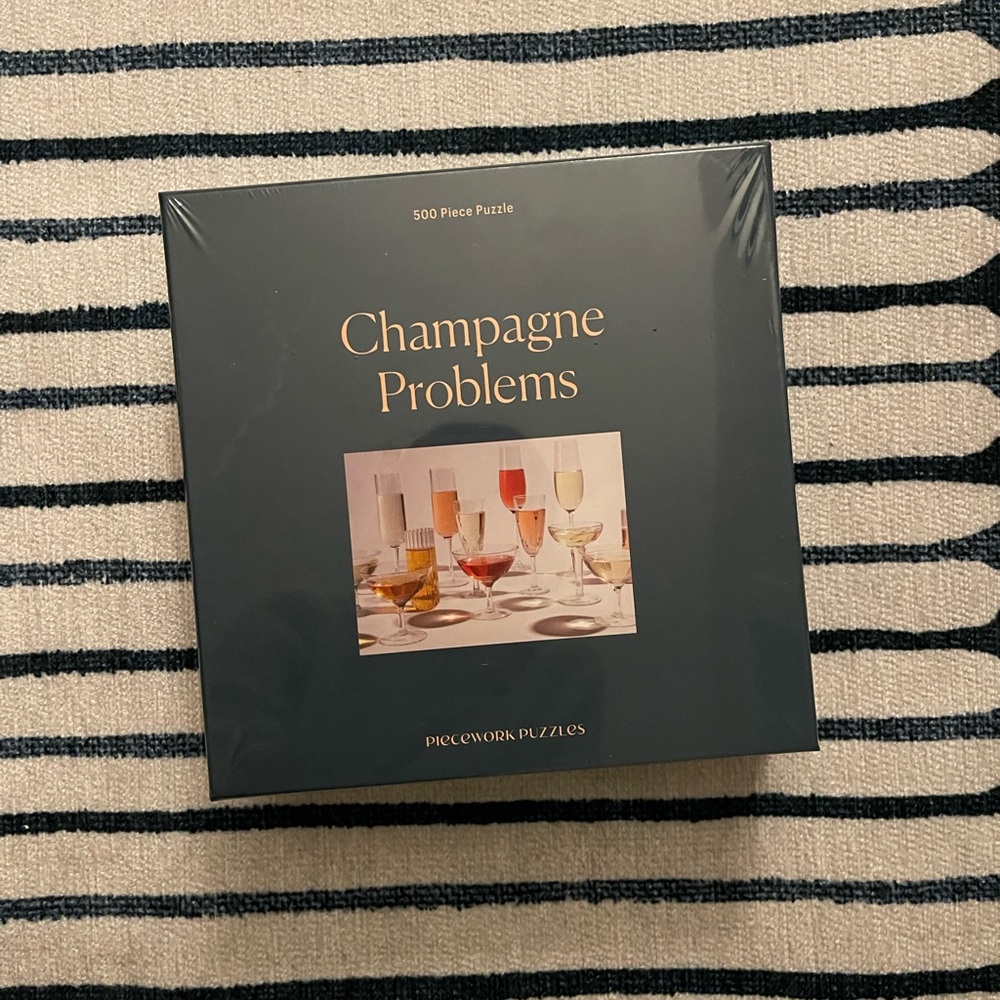 Piecework Champagne Problems Puzzle